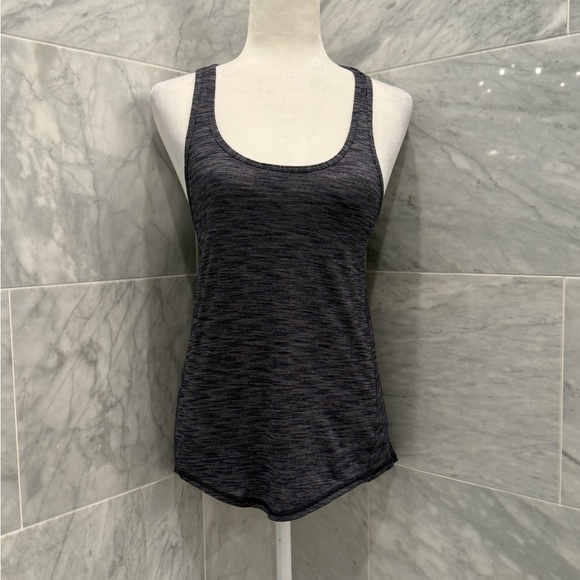 Lululemon Salute the Sun Tank Heathered Black size small 4 - Picture 11 of 12